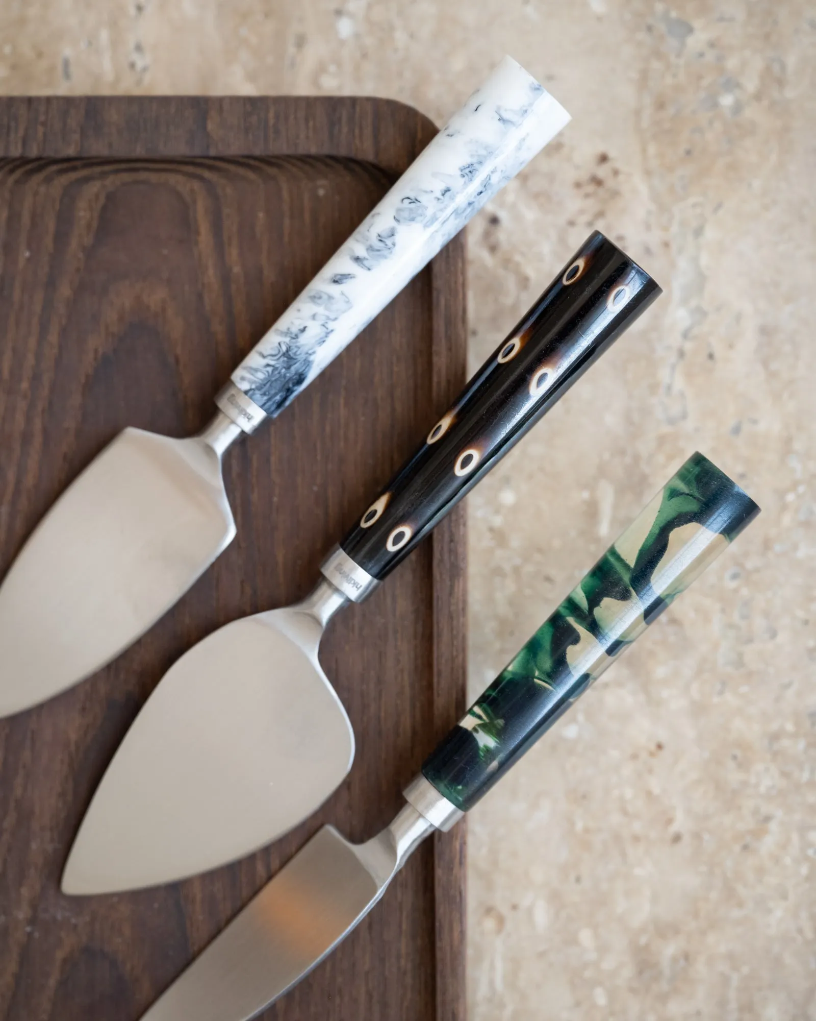 HKliving Gift Set Cheese Knives Coast