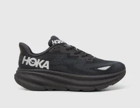 Hoka Women's Clifton 9 GORE-TEX Black / Black