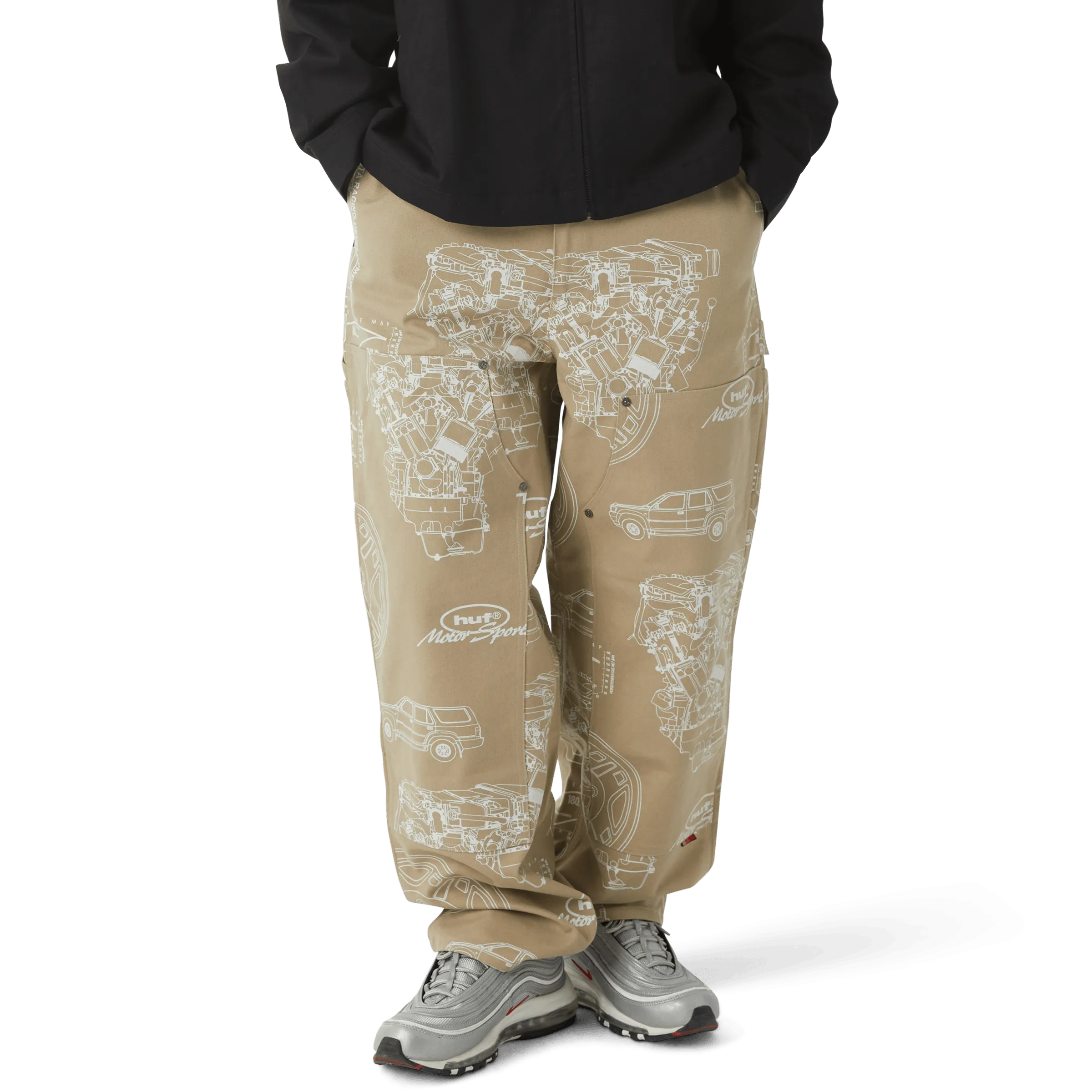 HUF x Toyota Schematic Double Knee Pant