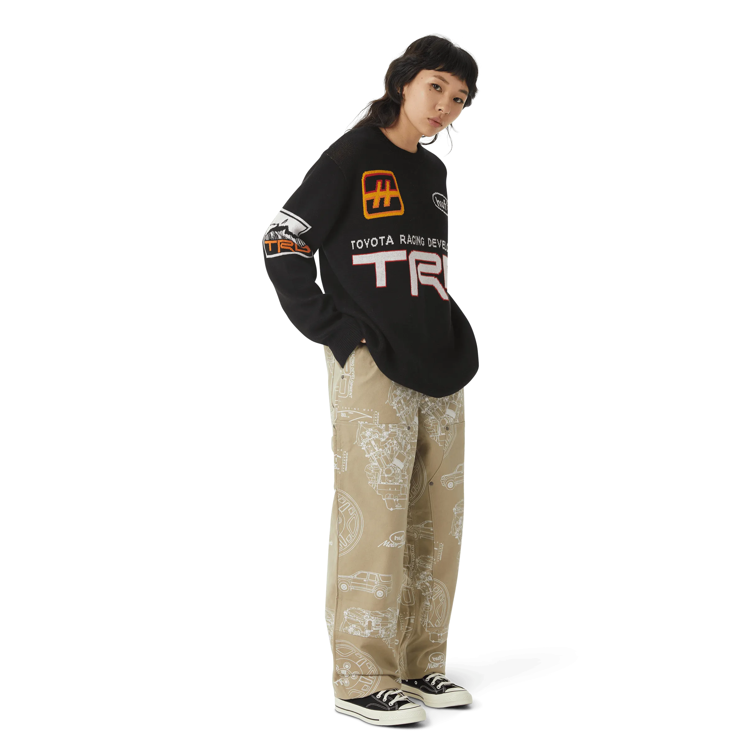 HUF x Toyota Schematic Double Knee Pant