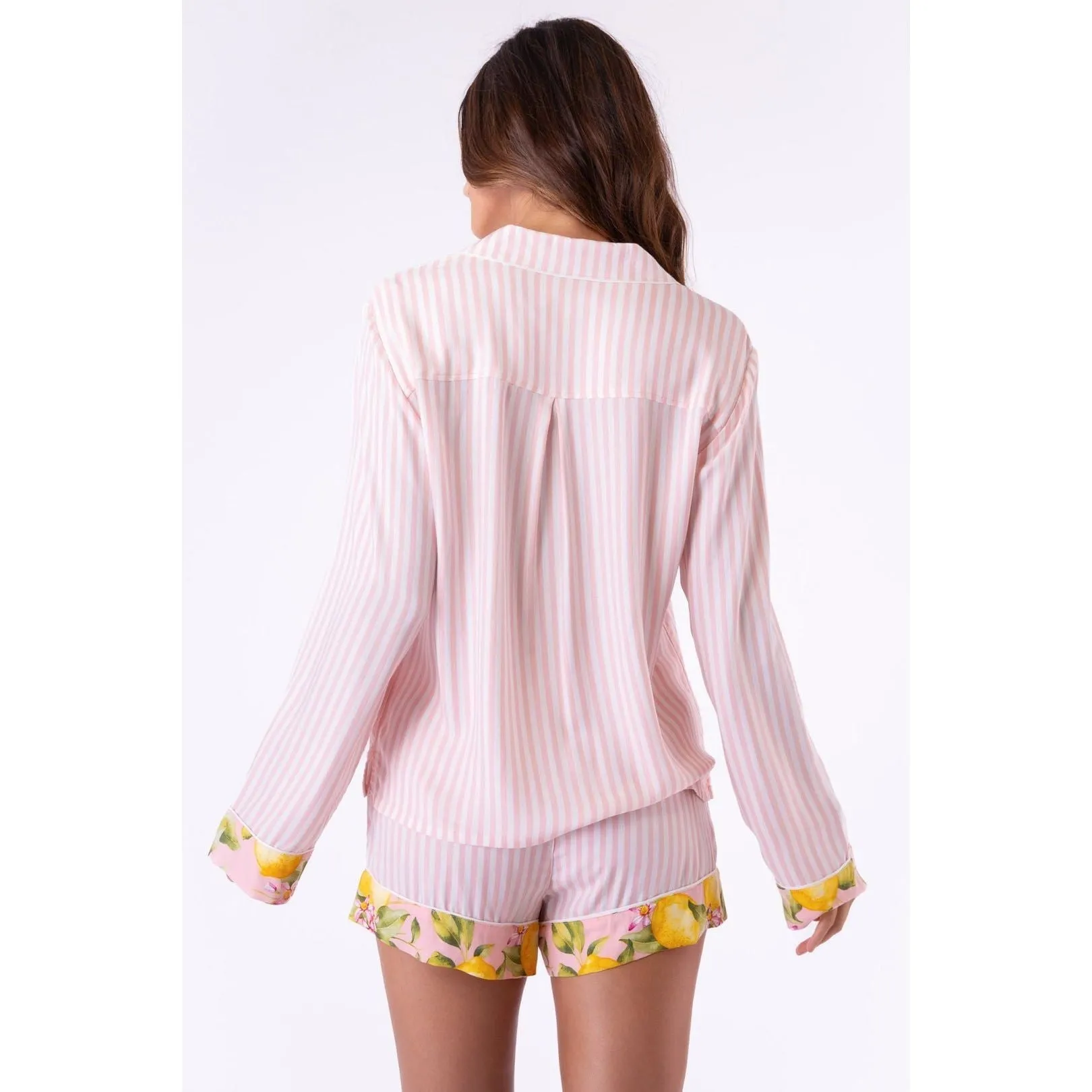 In Full Bloom Long Sleeve Top - Pink