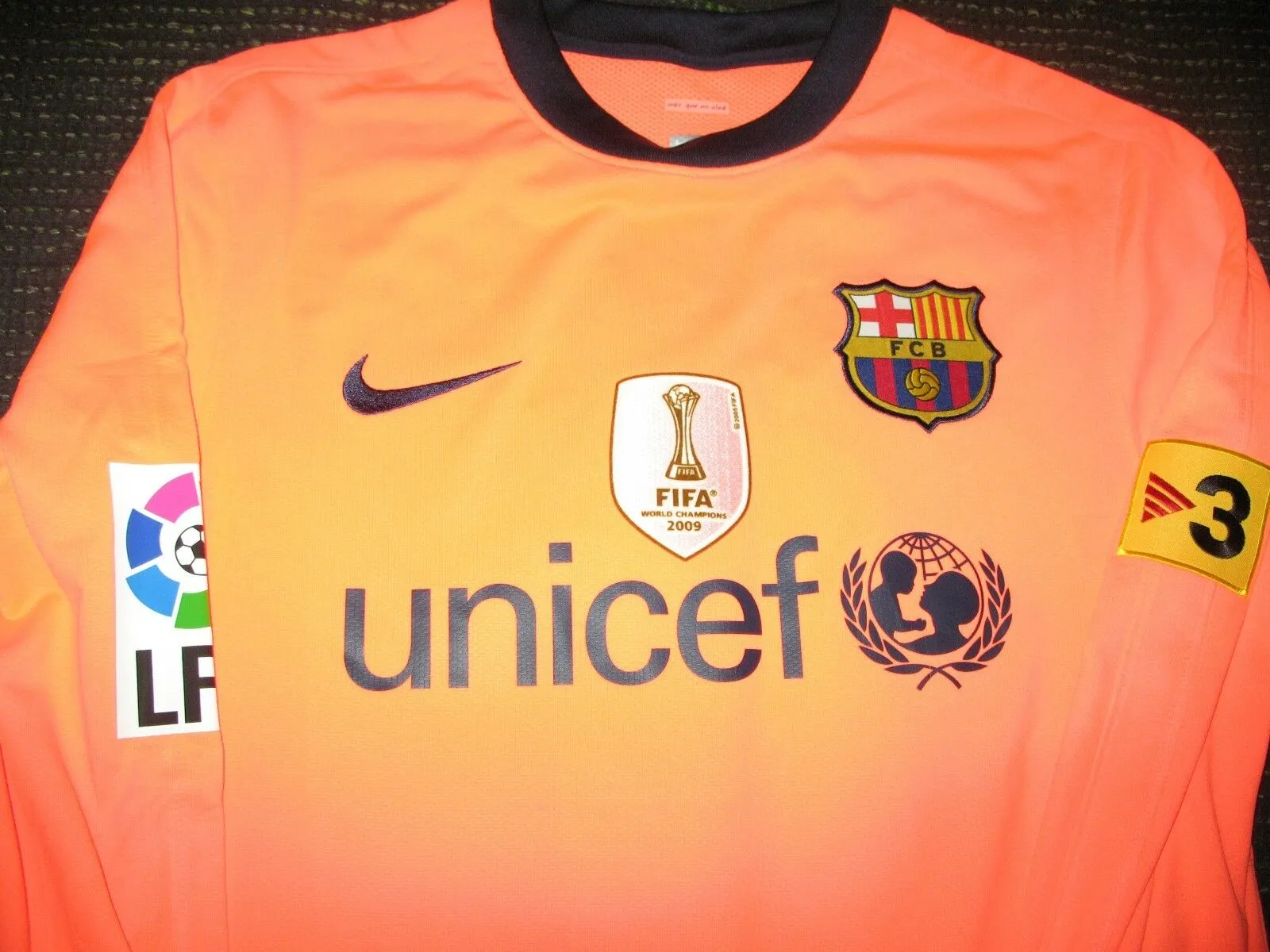 Iniesta Barcelona MATCH WORN Pink 2010 2011 Jersey Shirt Camiseta Trikot Maglia