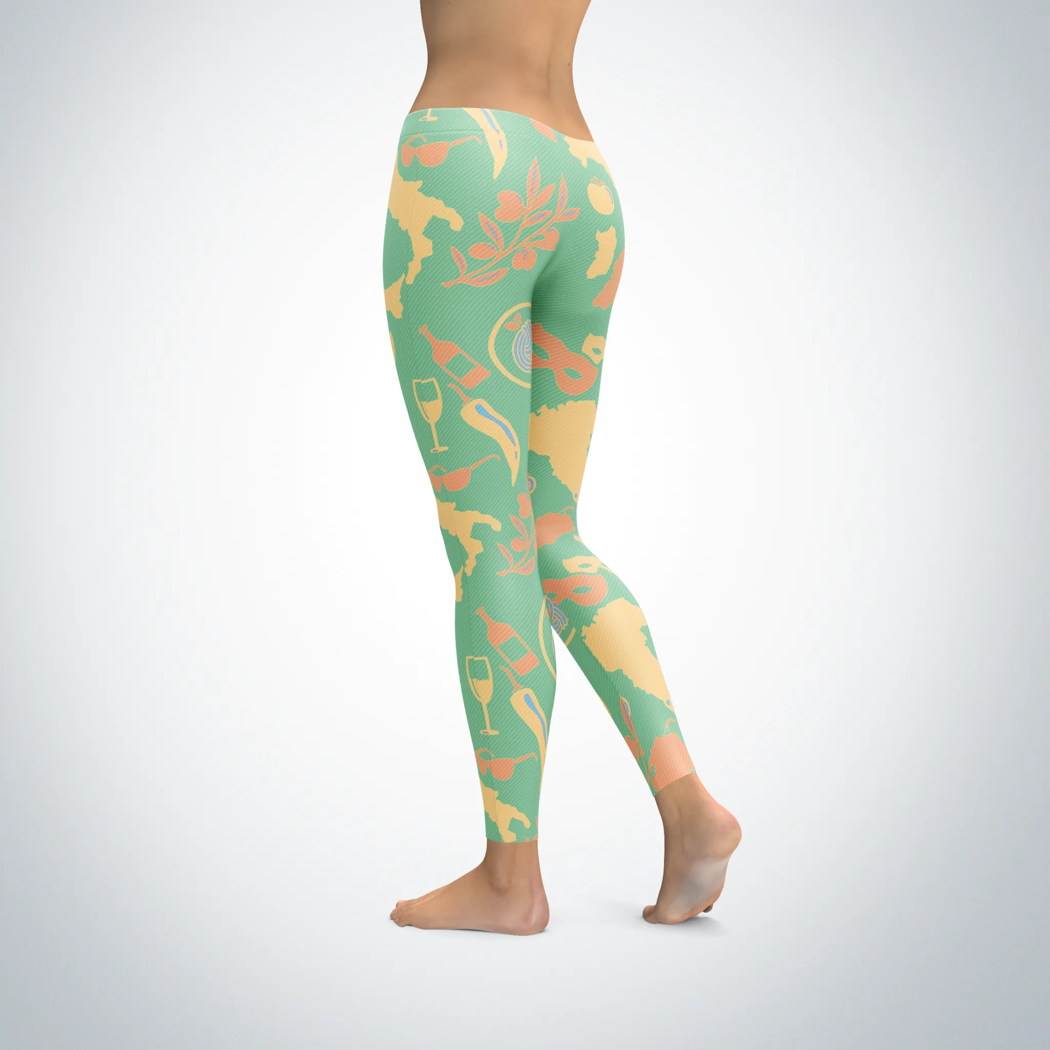 Italian Pattern Leggings