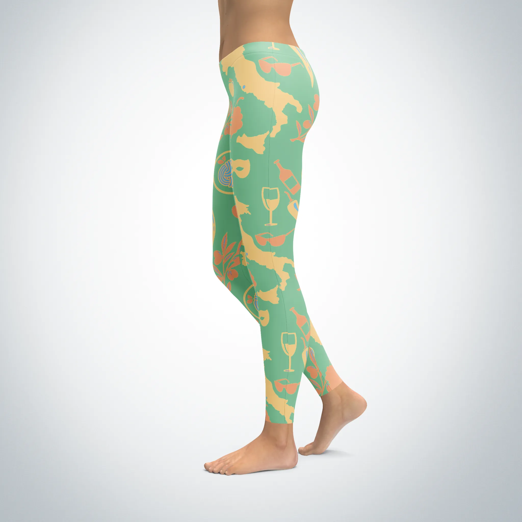 Italian Pattern Leggings