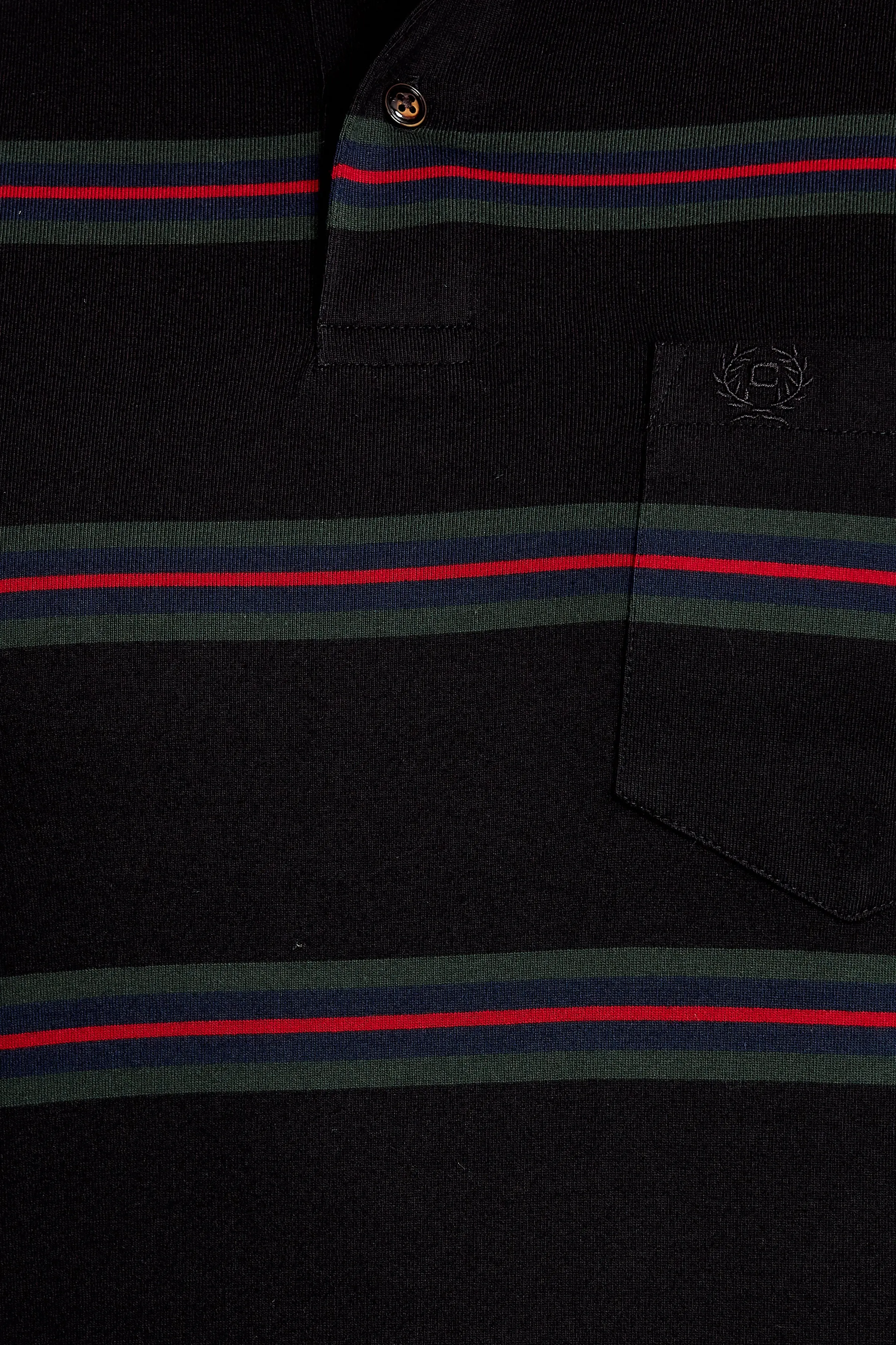 Jersey Stripe Polo