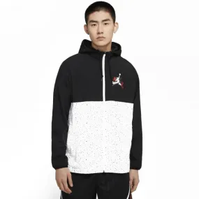 Jordan - Men - Jumpman Classic Windwear Jacket - Black/White/Gym Red