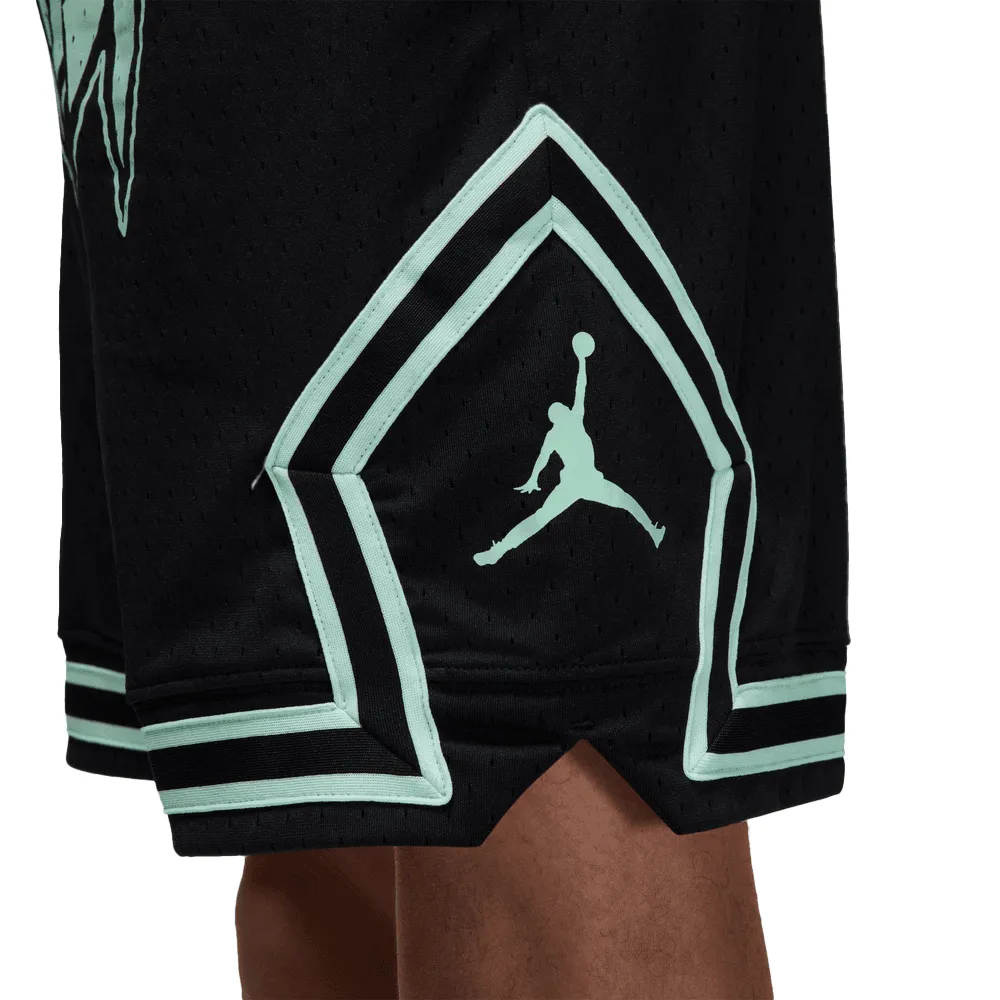 Jordan Sport Dri-FIT Diamond Shorts 'Black/Mint Foam'