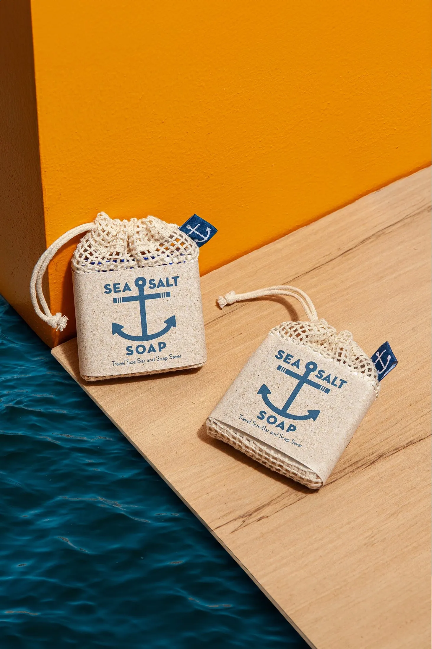 Kala Style Travel Size Sea Salt Soap & Soap Saver