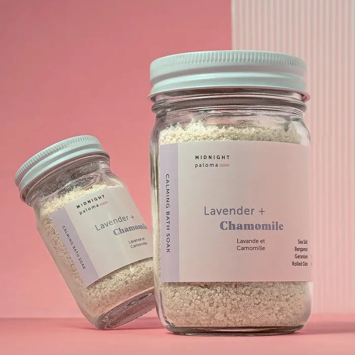 Lavender   Chamomile Calming Bath Soak