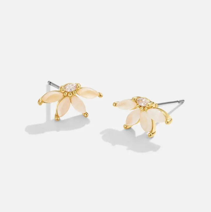 Leaf Stud Earrings