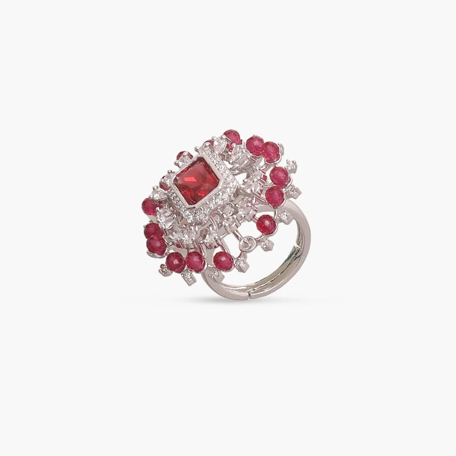 Leilani CZ Cocktail Ring