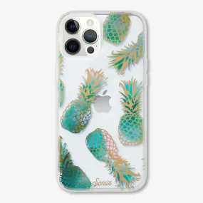 Liana Teal iPhone Case