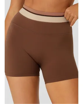 Lorna Jane Tone on Tone 12cm Bike Short - Neutral Multi