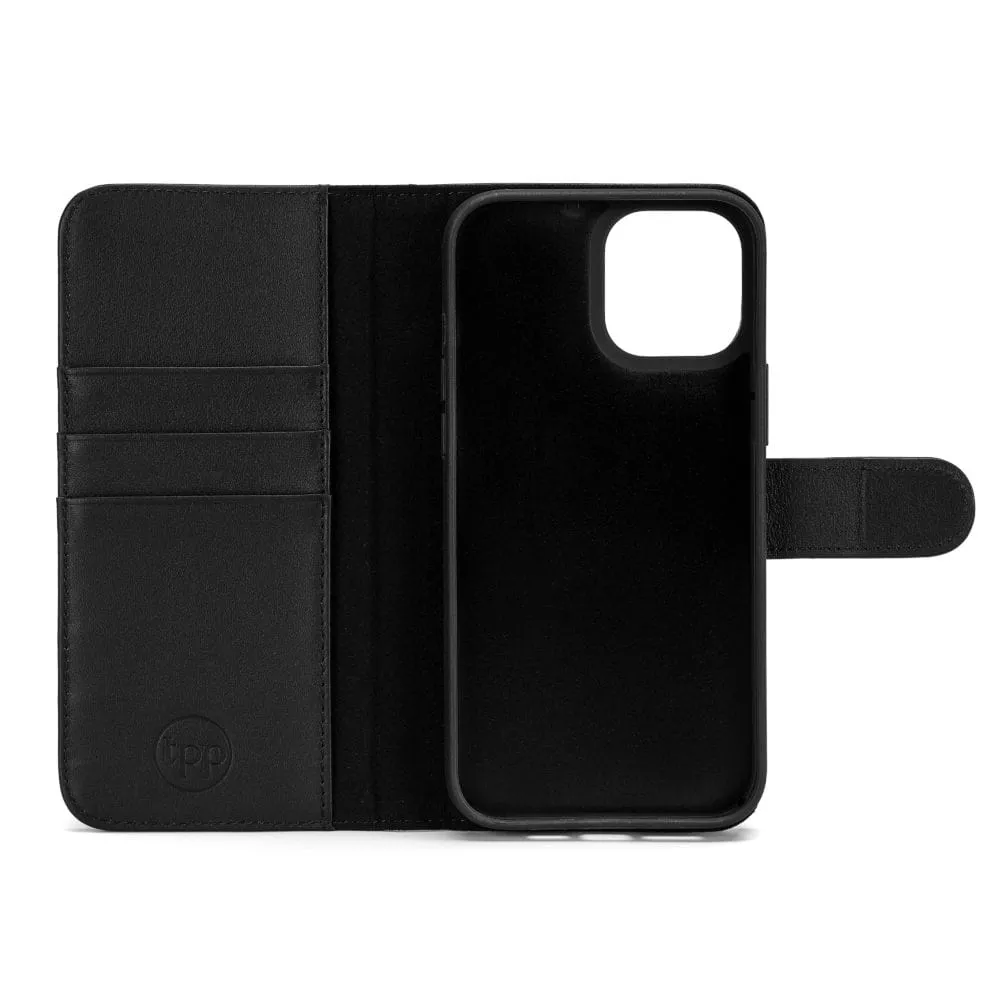 MAGNETIC WALLET CASE GENUINE NAPPA IPHONE 13 MINI