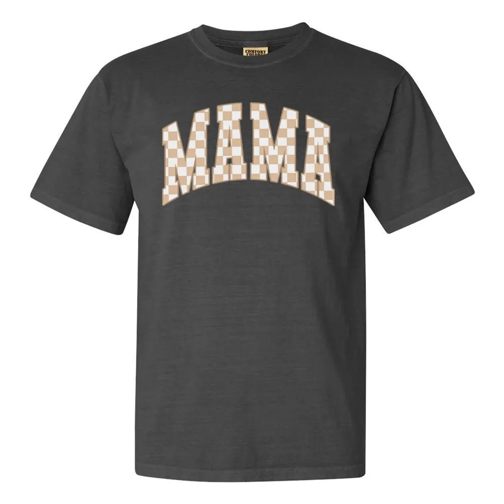 'Mama Tan Check' T-Shirt