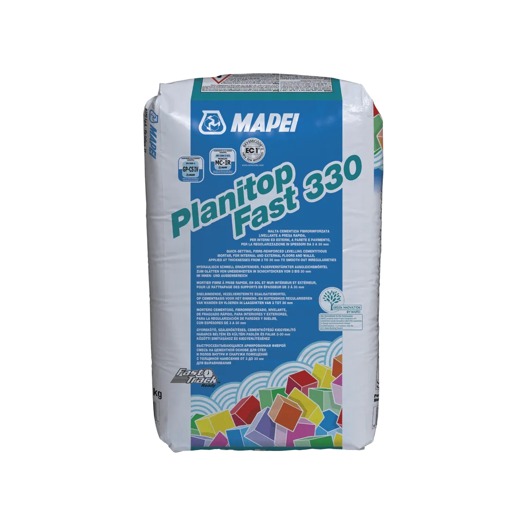 Mapei Planitop Fast 330 Grey Fibre-Reinforces Render