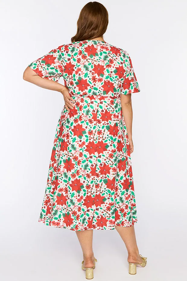 Marley Flowers Of Christmas Dress