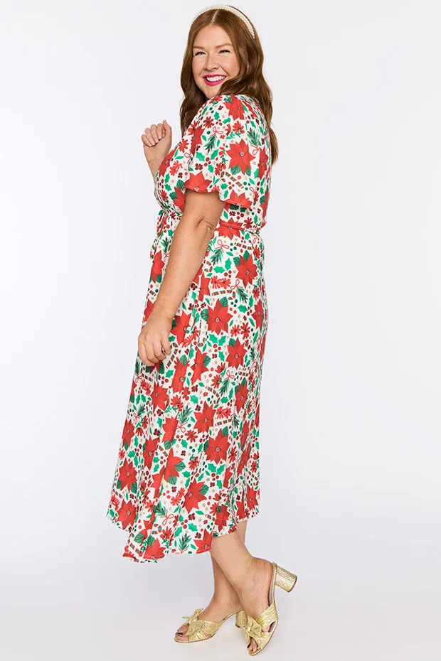 Marley Flowers Of Christmas Dress