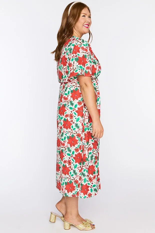 Marley Flowers Of Christmas Dress