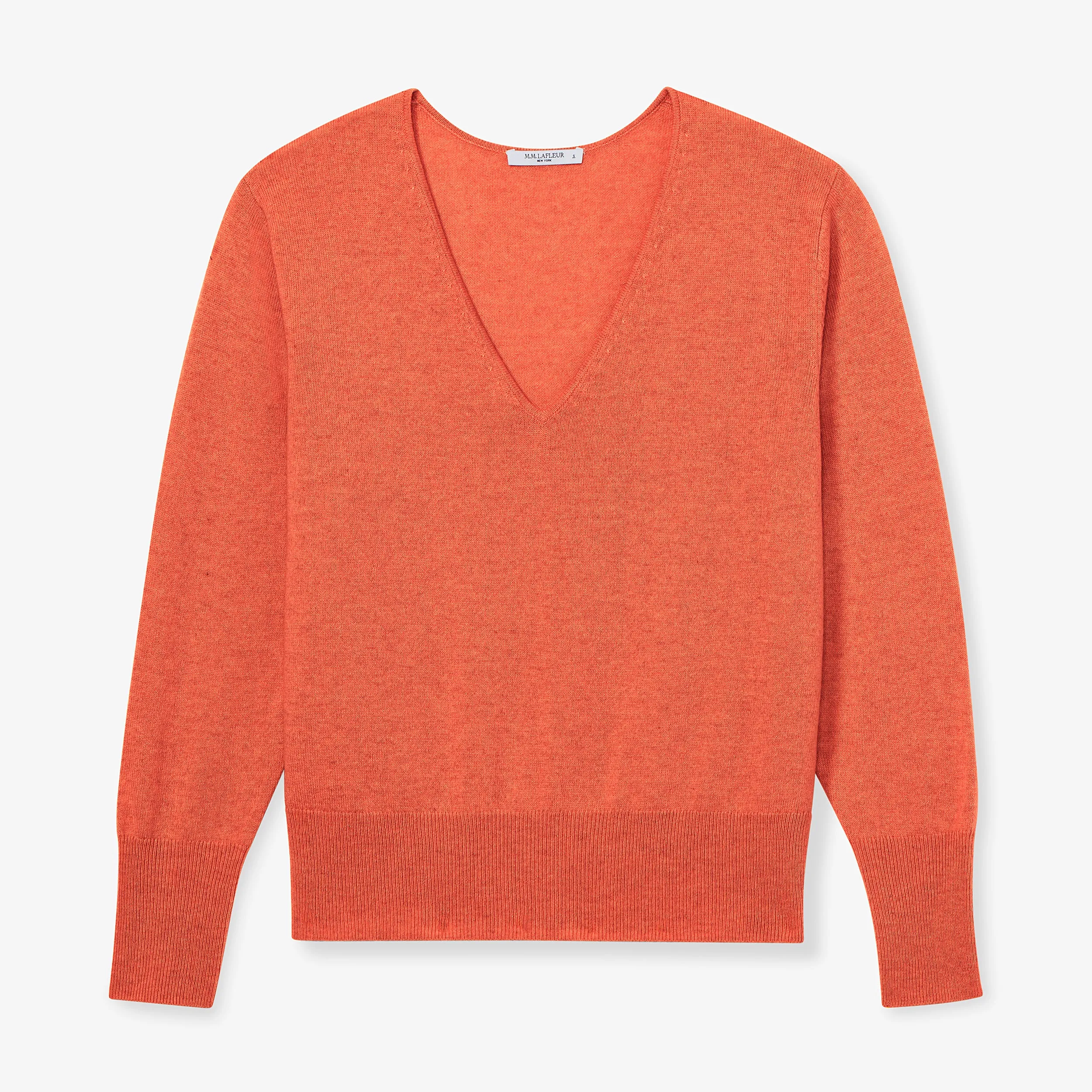 Martha Sweater - Cashmere :: Papaya