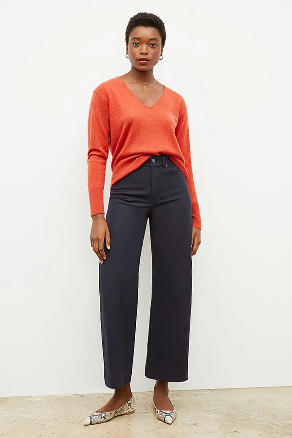 Martha Sweater - Cashmere :: Papaya