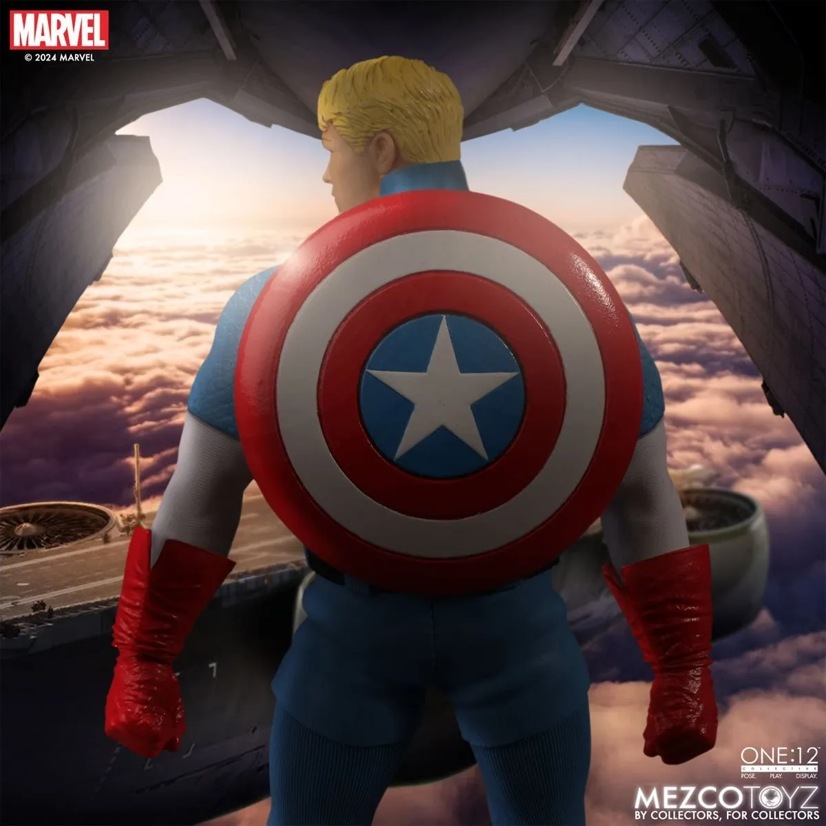 Marvel Comics Mezco One:12 Collective Captain America (Silver Age)