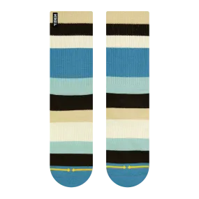 Merge4 x Spidey De Montrond Seashore Stripes Bamboo Crew Socks