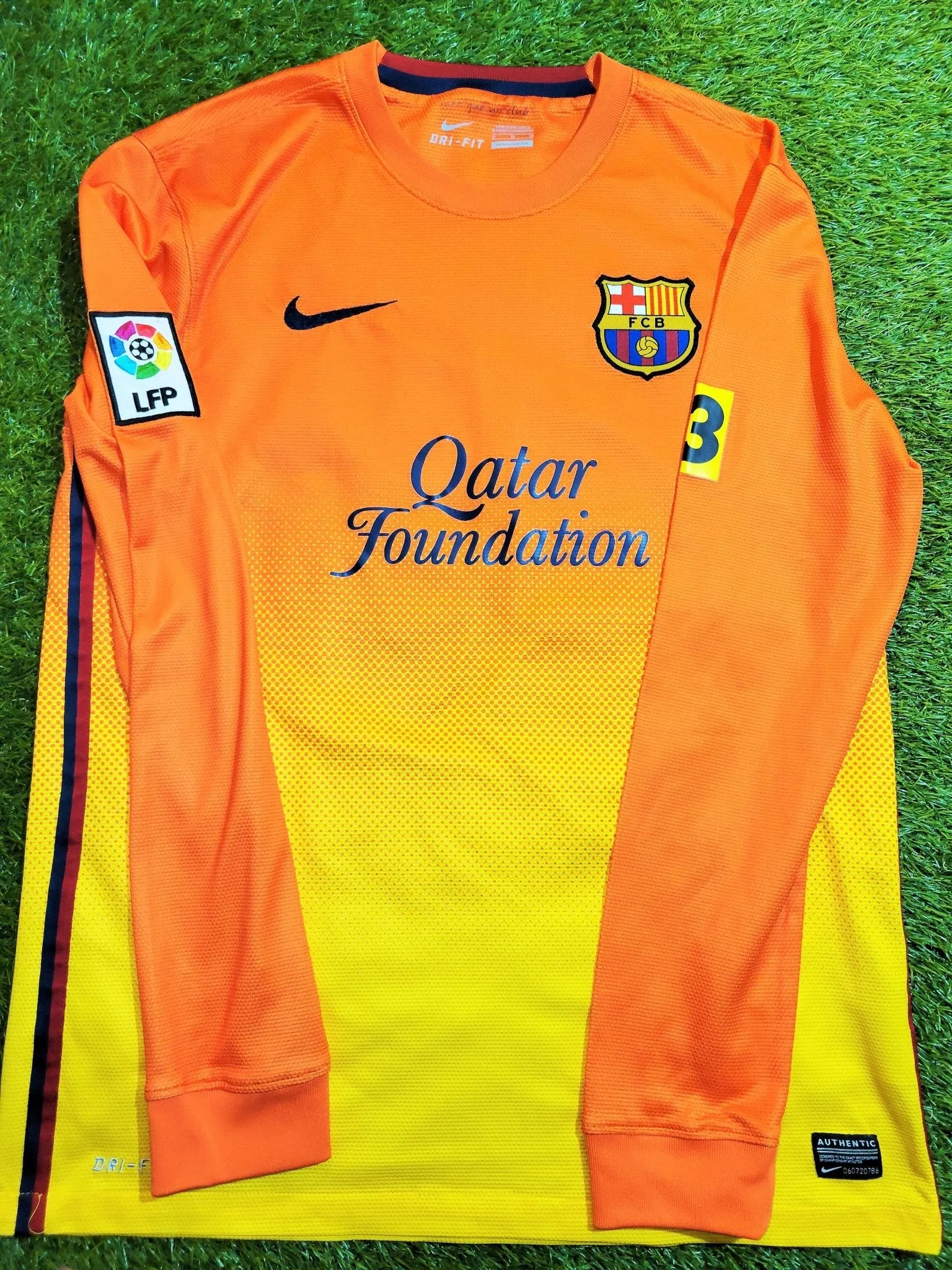 Messi Barcelona 2012 2013 Away Jersey Shirt Camiseta Maglia M SKU# 478327-815