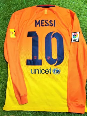 Messi Barcelona 2012 2013 Away Jersey Shirt Camiseta Maglia M SKU# 478327-815