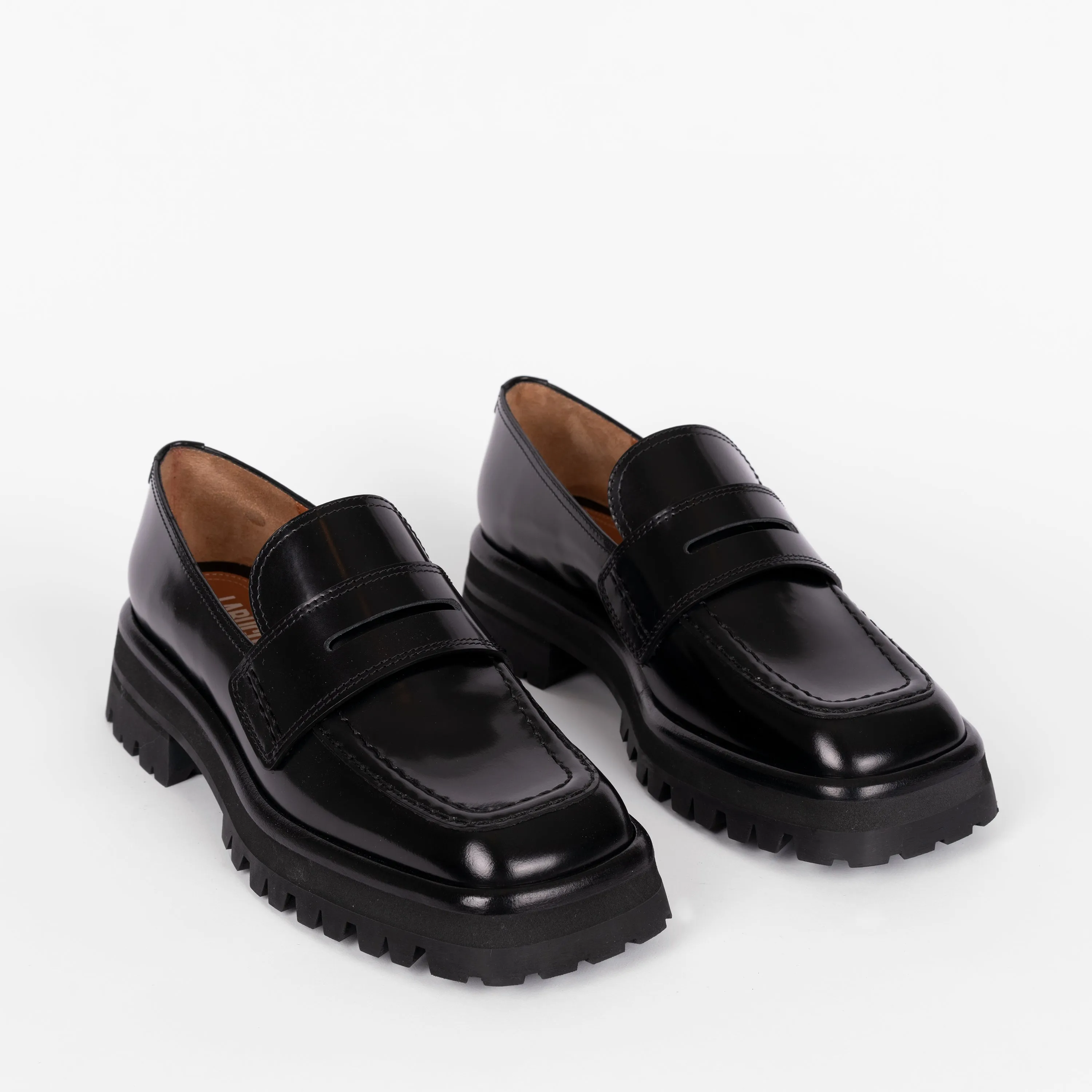 Mika Loafer Black Spazzolato