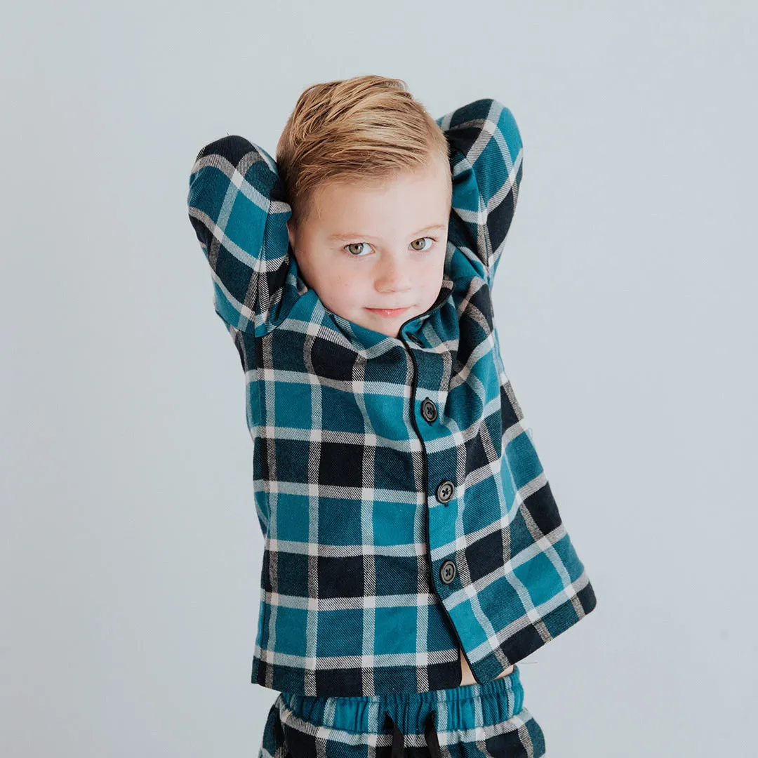 Mini Dasher Plaid Button Down