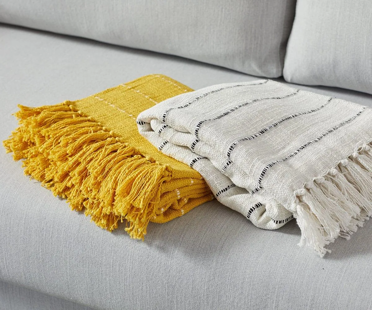 Minimalist Stripe Throw