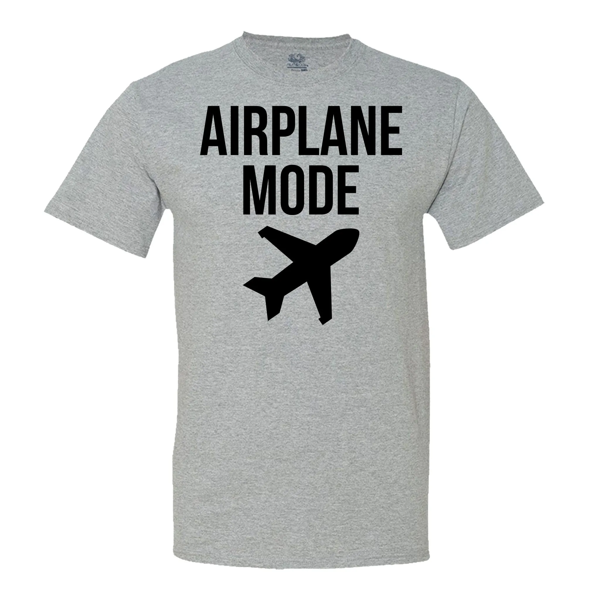 Minty Tees Airplane Mode Men's Tee Shirt