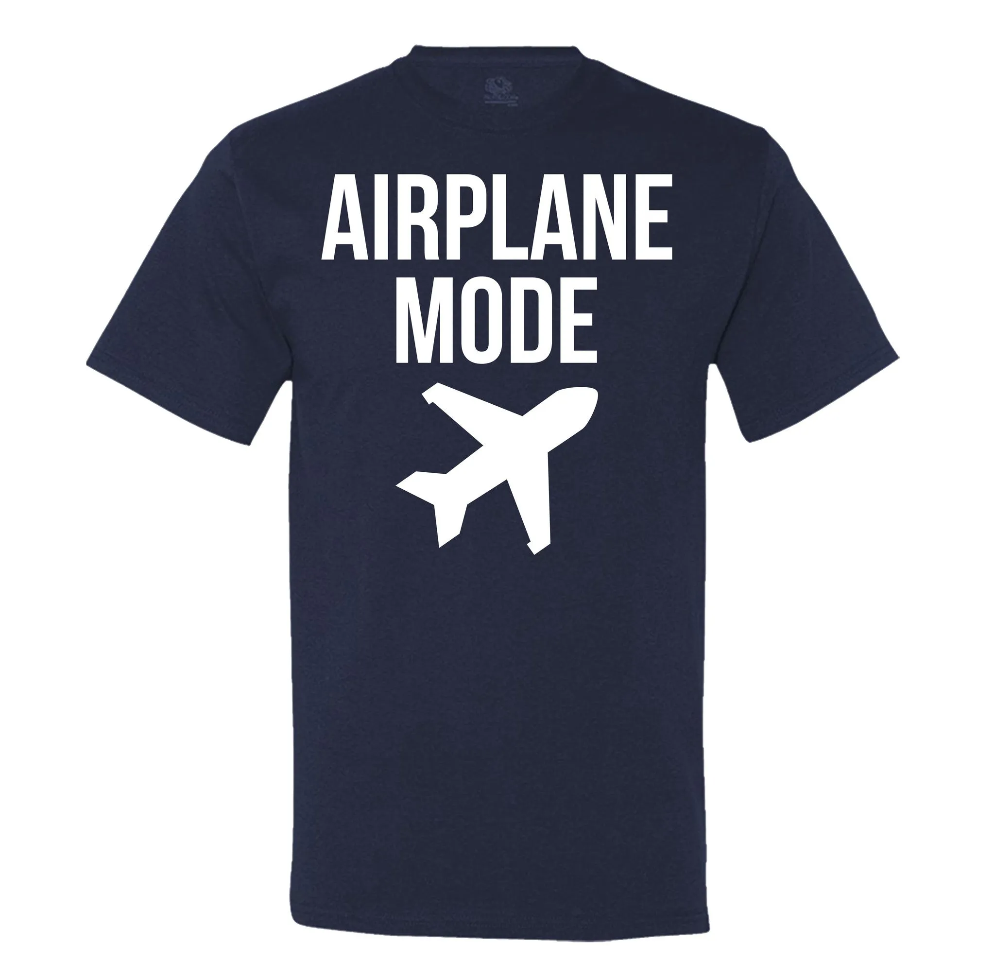 Minty Tees Airplane Mode Men's Tee Shirt