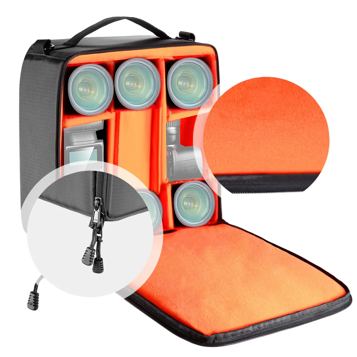 NEEWER 11.02”×6.29”× 11.02” Camera Carrying Case