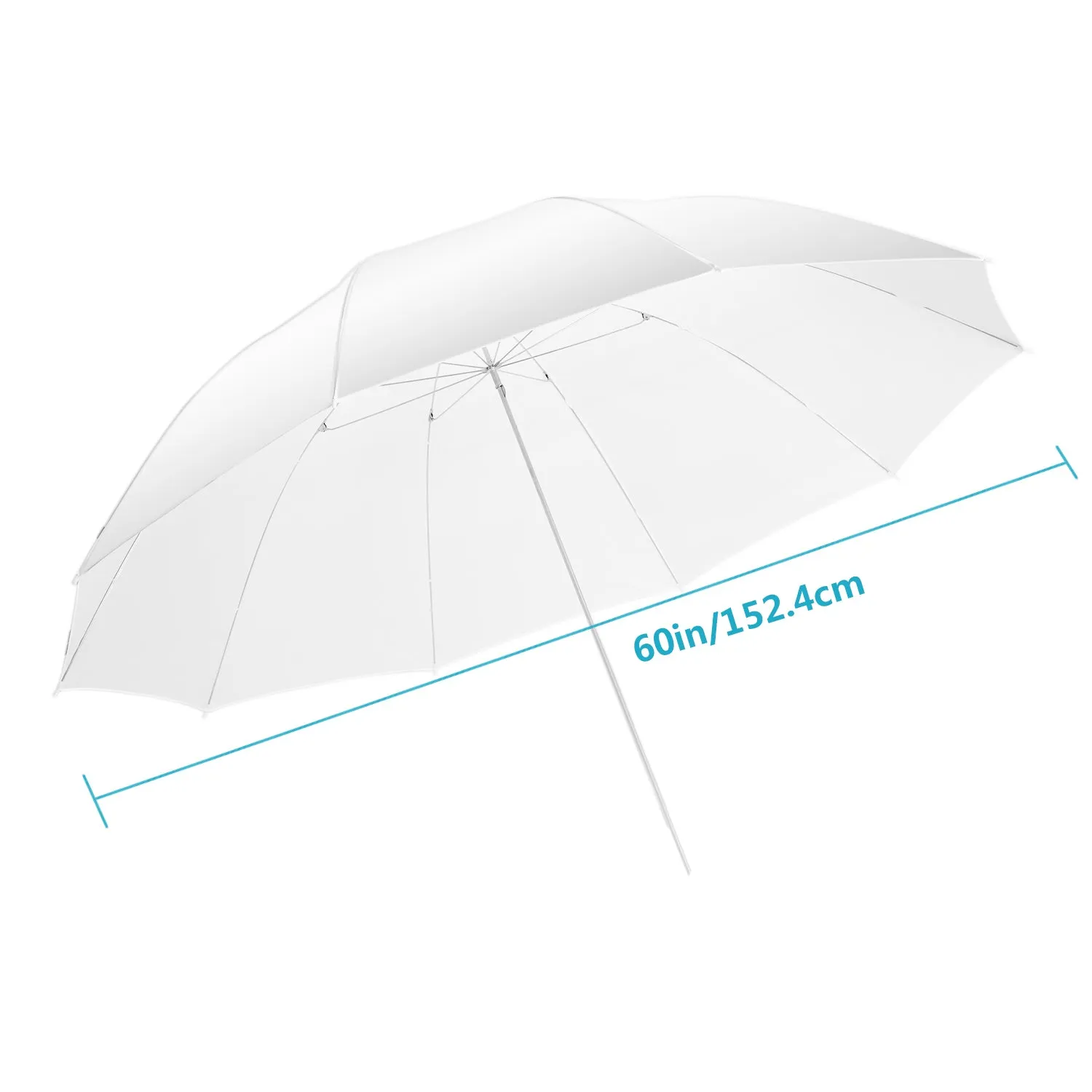 NEEWER 37/60inch Photography Translucent White Umbrella