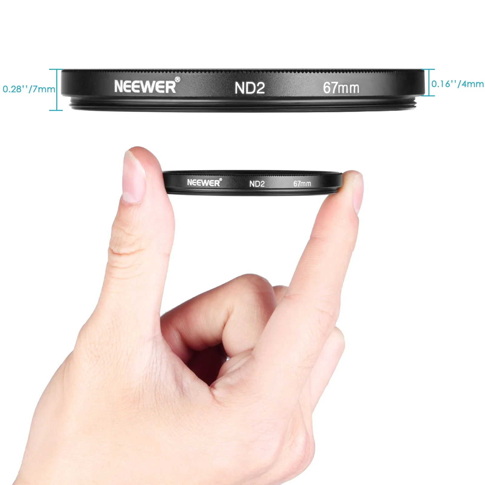 NEEWER 67mm ND Filter Accessories Kit