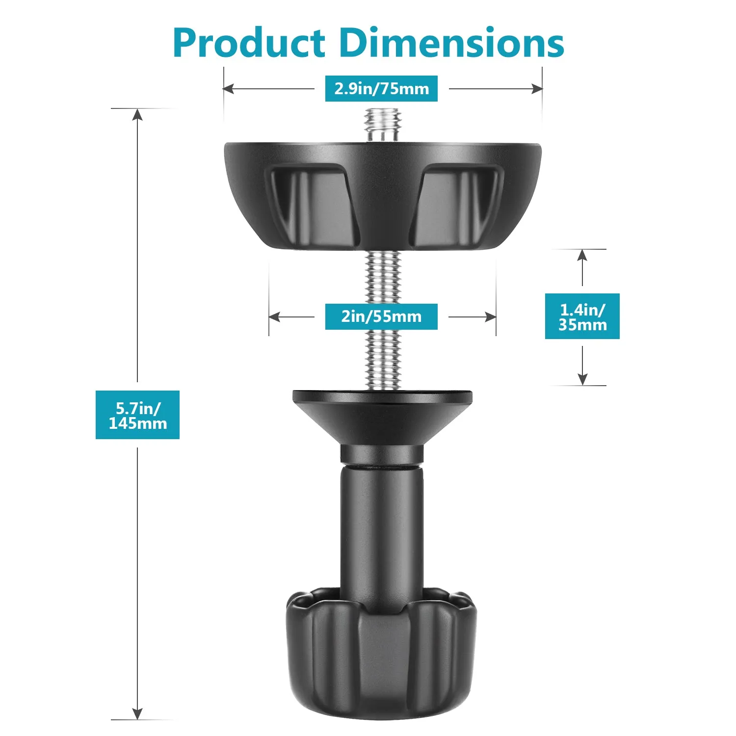 NEEWER 75mm Bowl Adapter