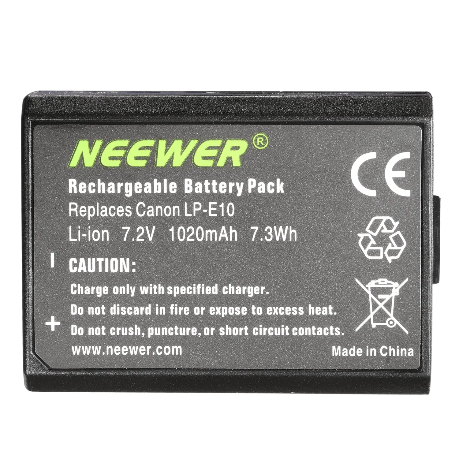 NEEWER Battery Grip For Canon EOS 1100D/1200D/ Rebel T3/Rebel T5Rebel T6