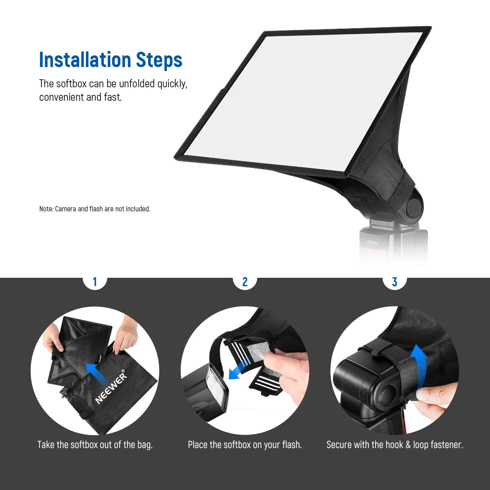 NEEWER Flash Diffuser Light Softbox