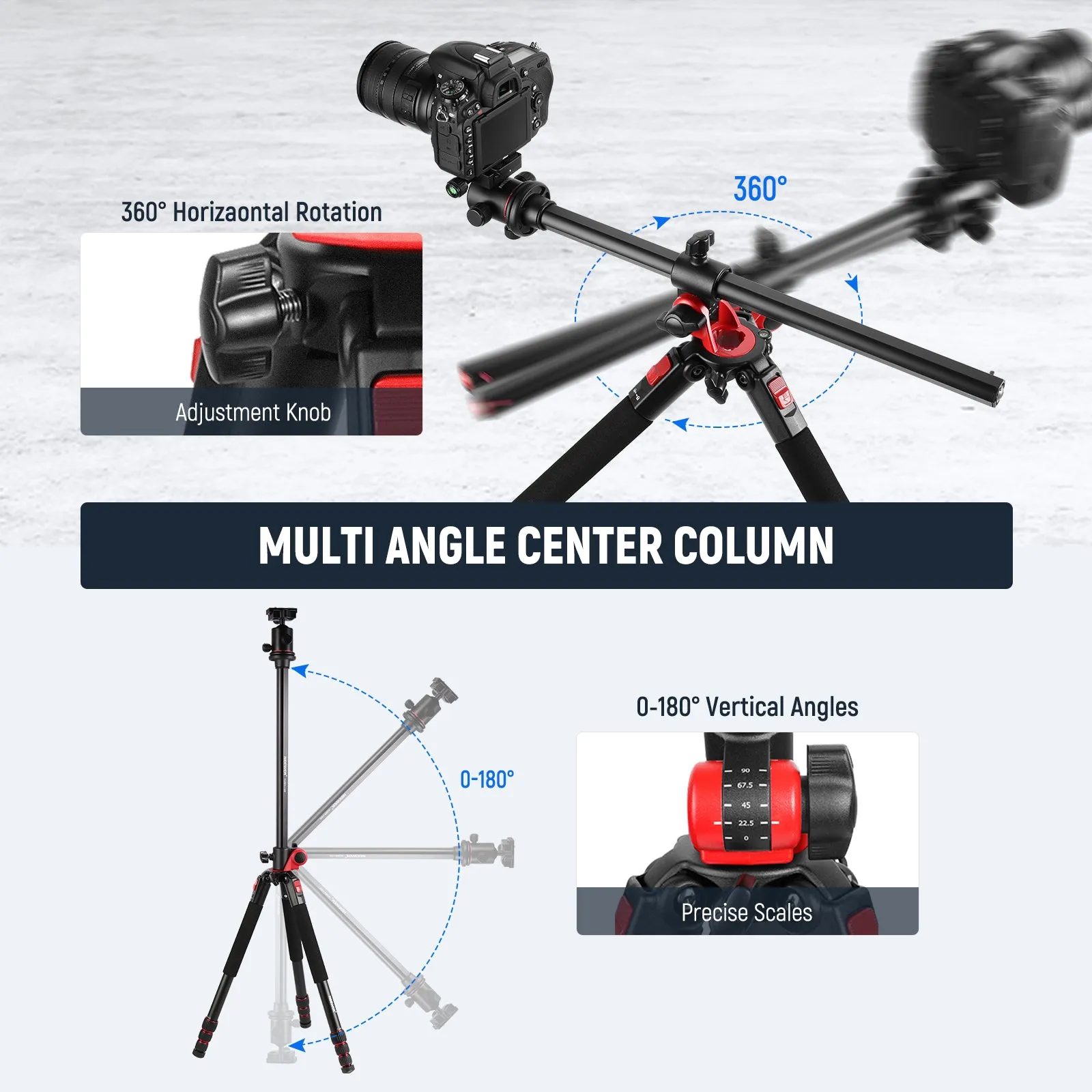 NEEWER N284L G0 Camera Tripod Monopod