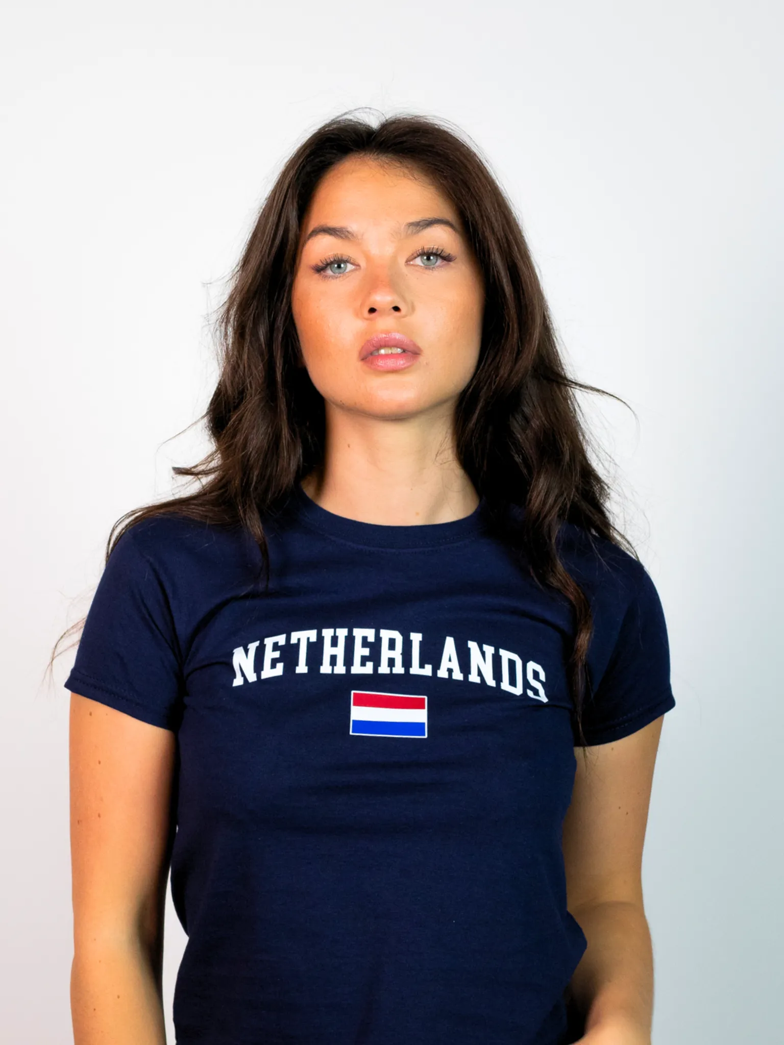 NETHERLANDS, BABY TEE - NAVY