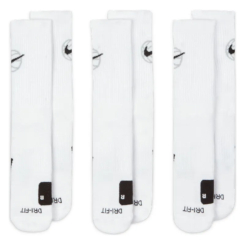 Nike Everyday Crew Basketball Socks (3 Pair)