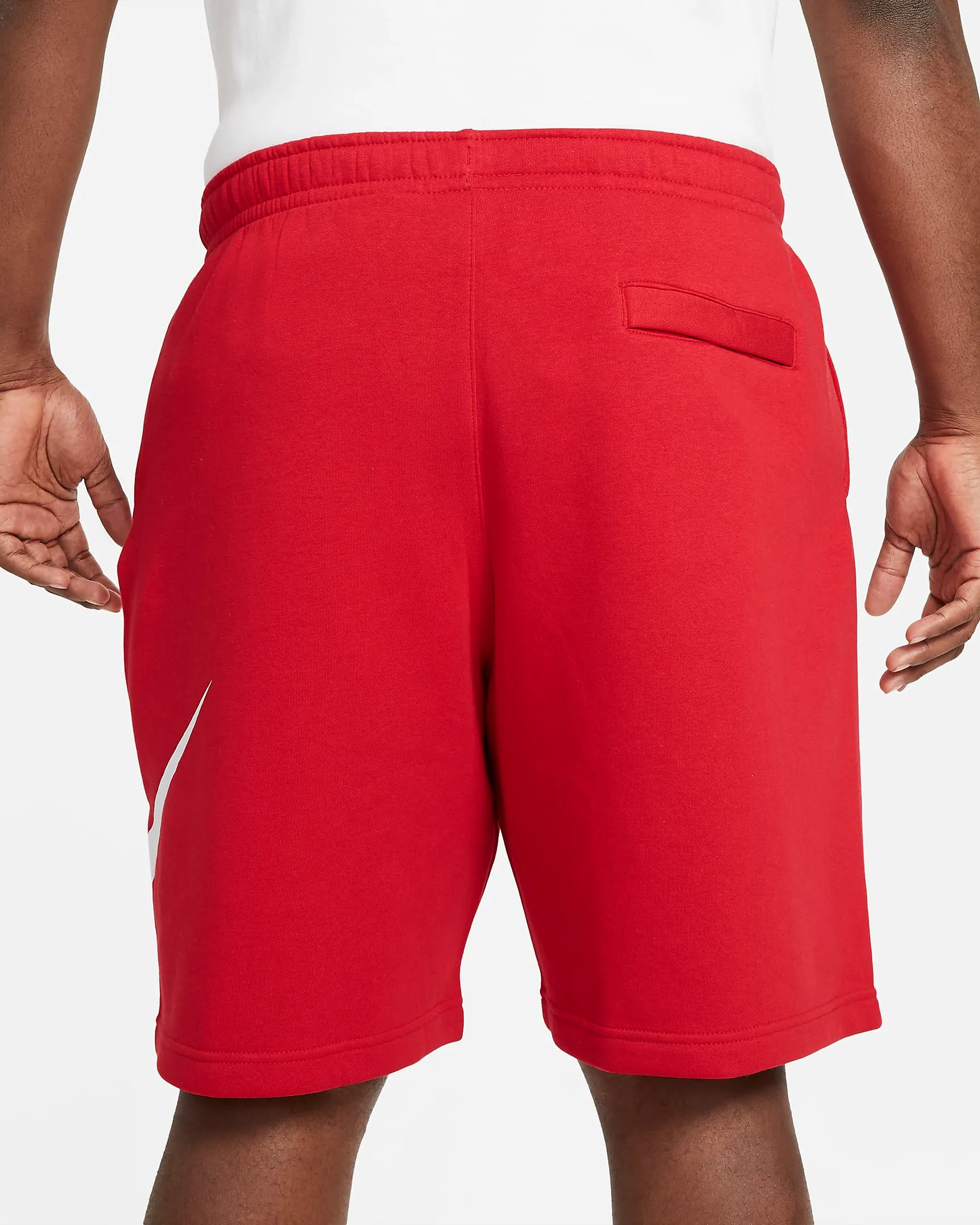 Nike Men's Sportswear Club Shorts - University Red / White