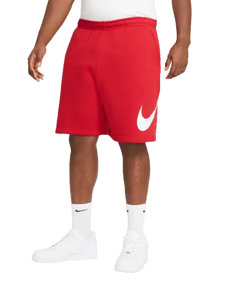 Nike Men's Sportswear Club Shorts - University Red / White