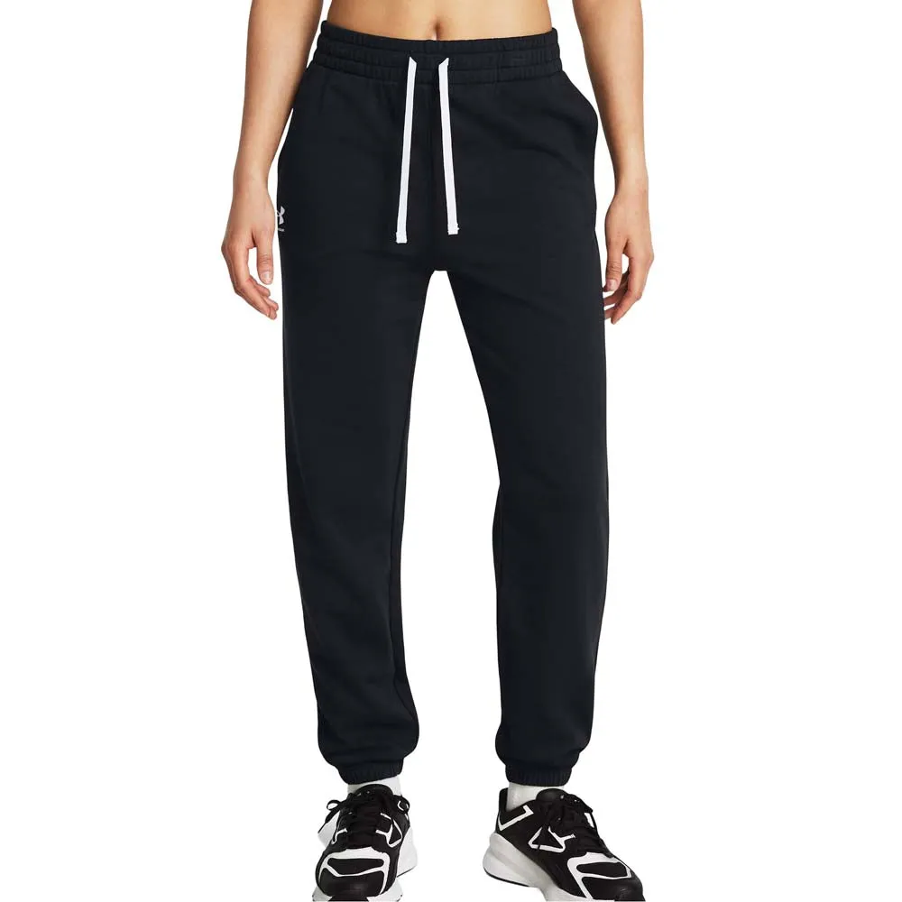 Pants Under Armour para Mujer Rival Terry Jogger Negro