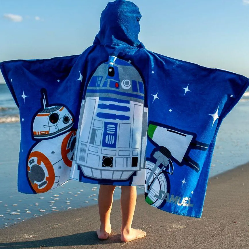 Personalized Embroidered Hooded Towel - Star Wars