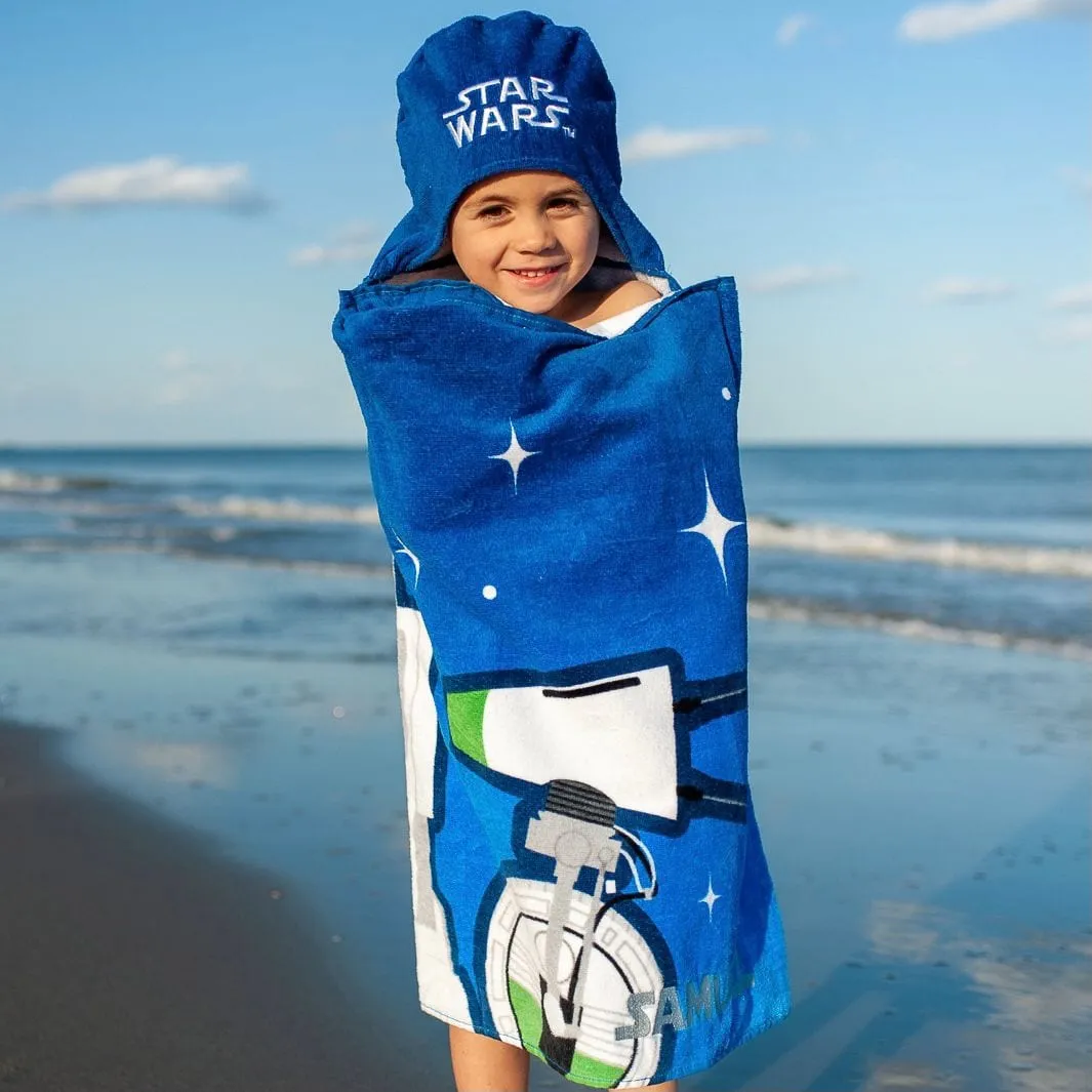 Personalized Embroidered Hooded Towel - Star Wars