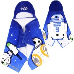 Personalized Embroidered Hooded Towel - Star Wars