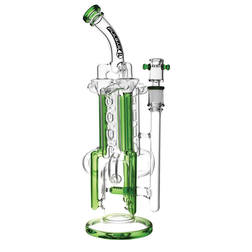 Pulsar Space Station Recycler Inline Perc Bong